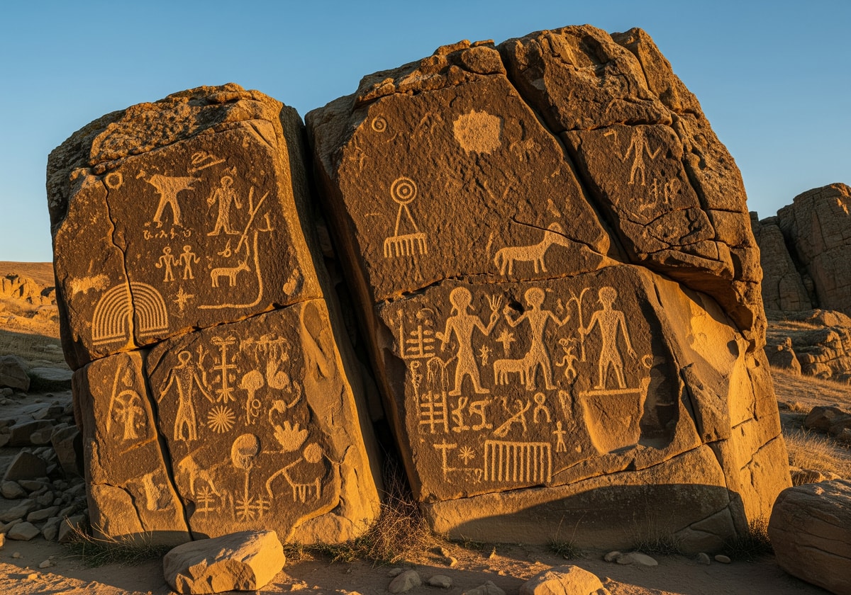 Gobustan rock petroglyphs