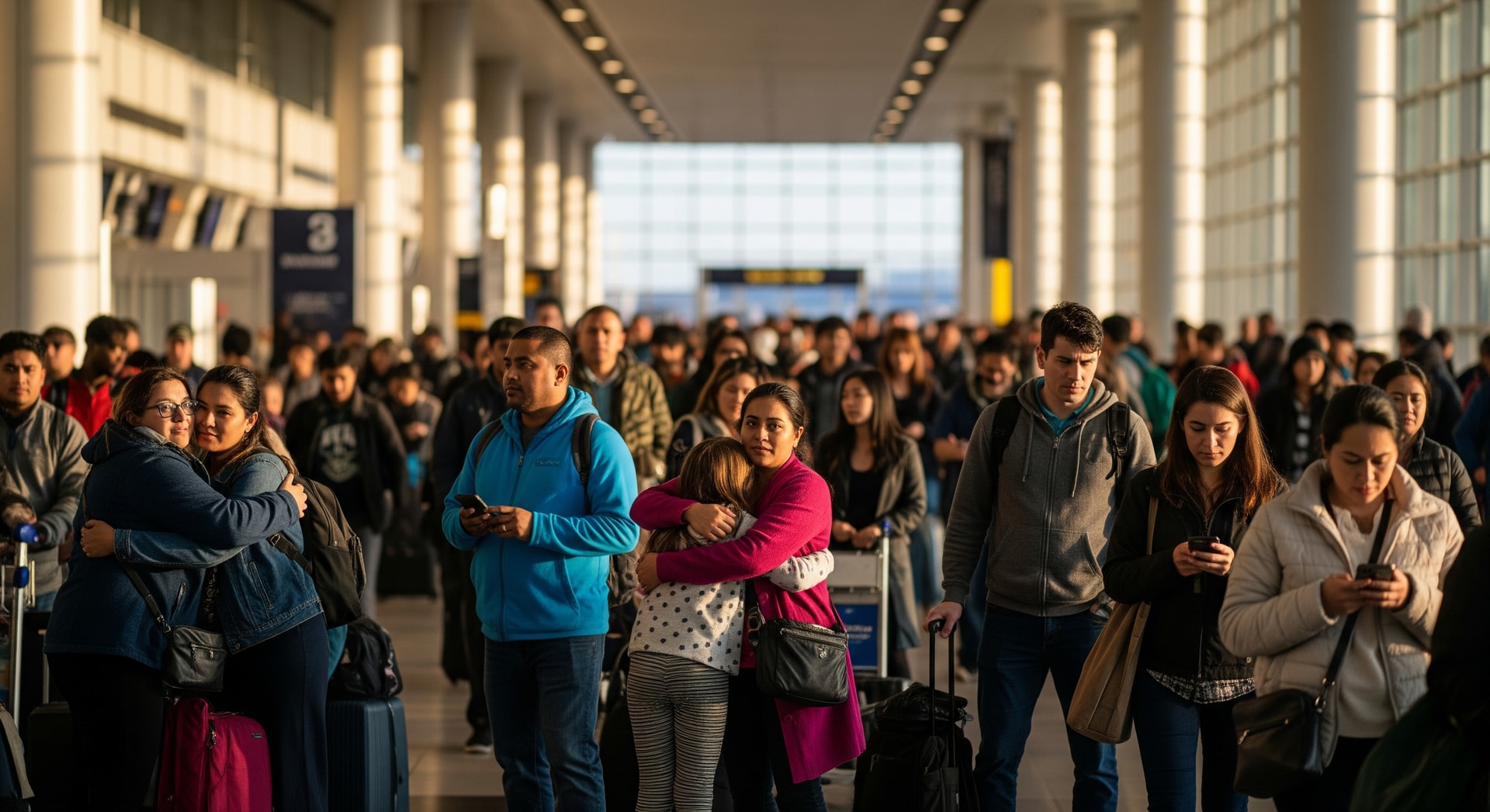 Toronto Pearson International Airport arrivals hall