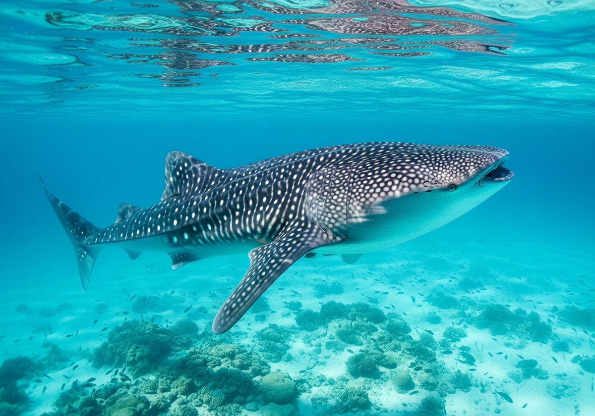 Whale shark in Gulf of Tadjoura