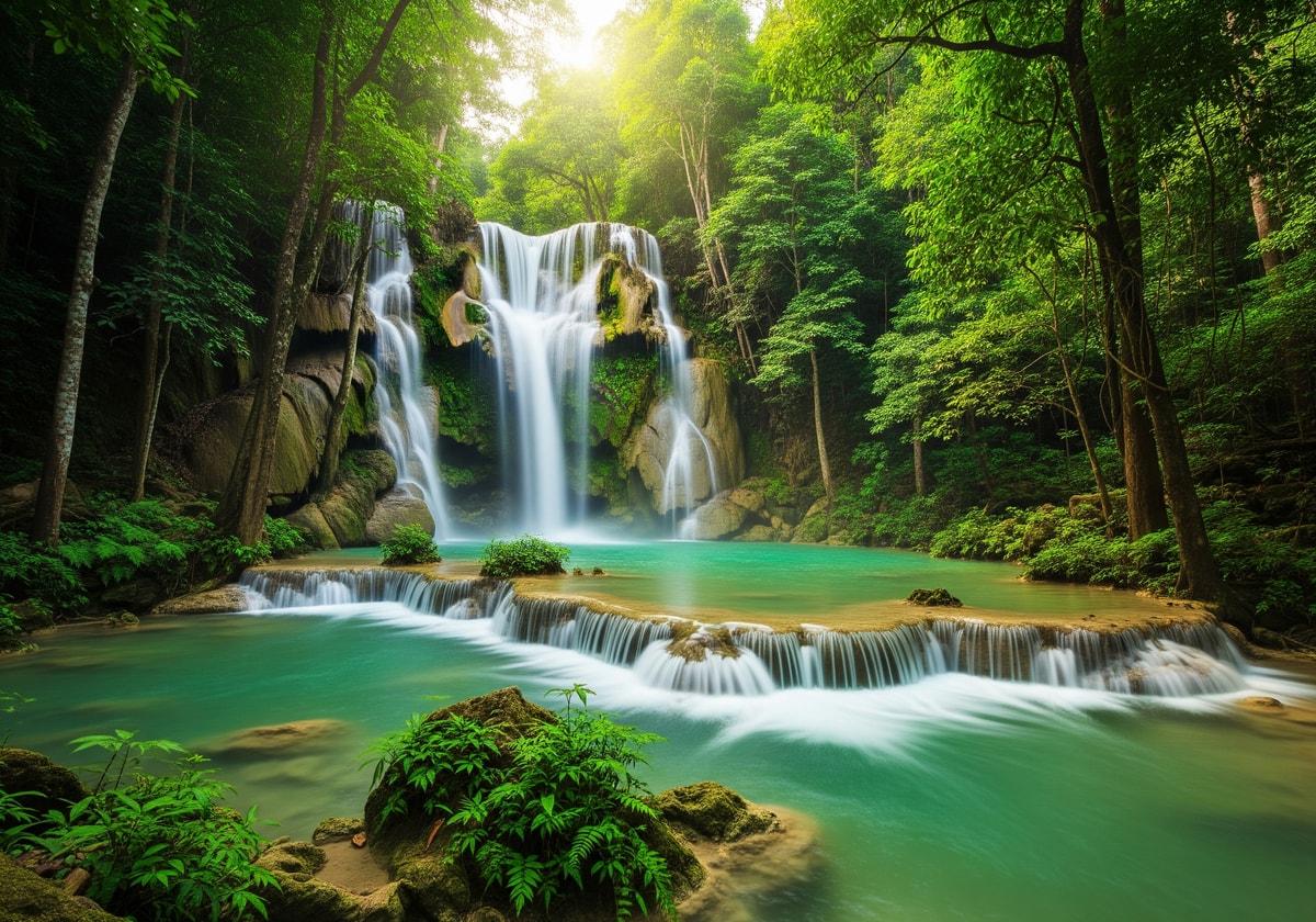 Emerald Pool waterfall