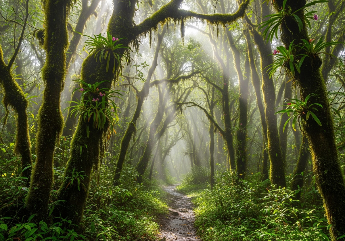 Cloud forest in Honduras