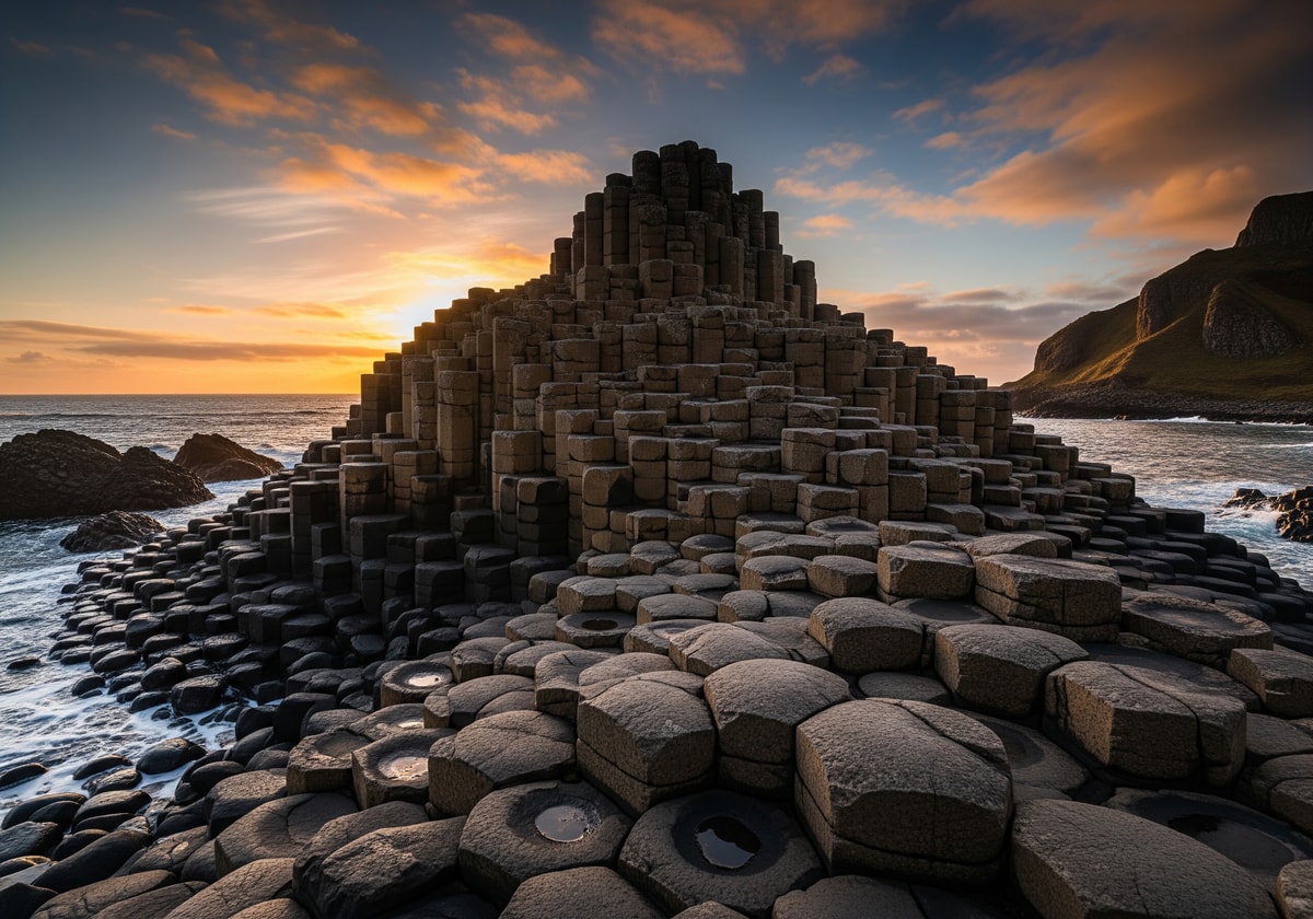 Giant's Causeway in Northern Ireland