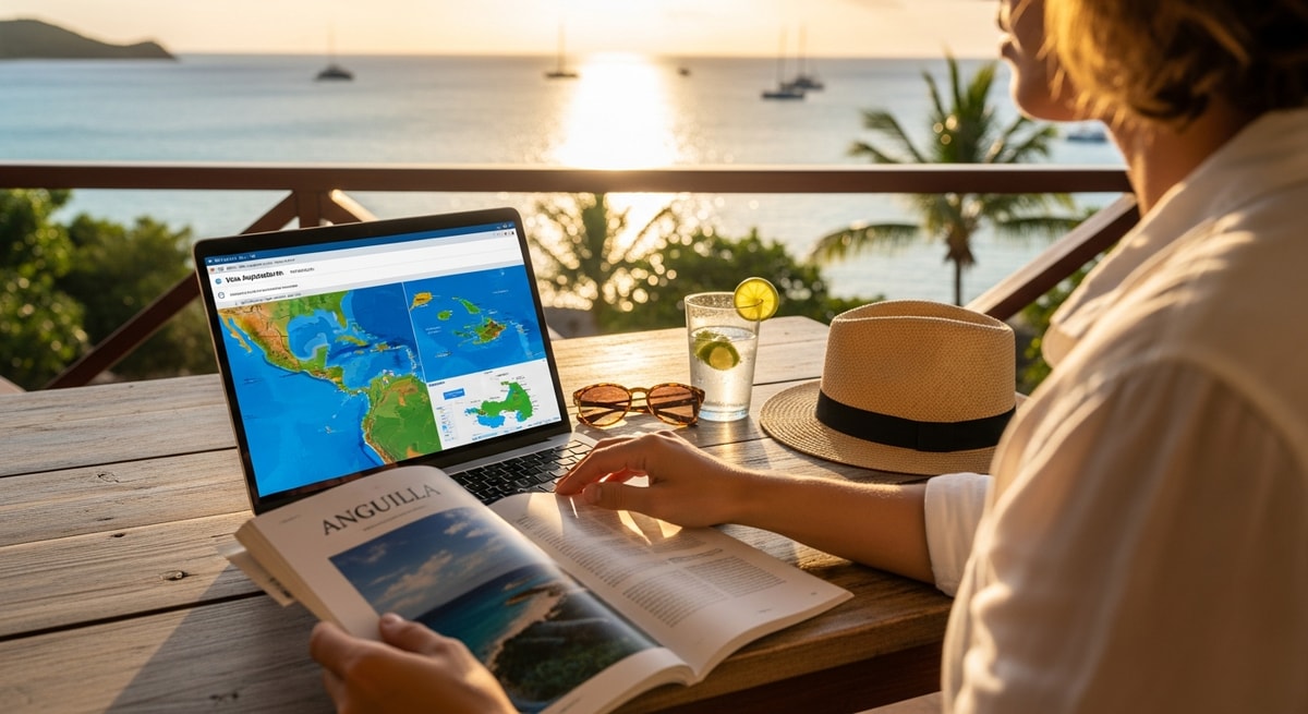 Applying for a Anguilla visa online