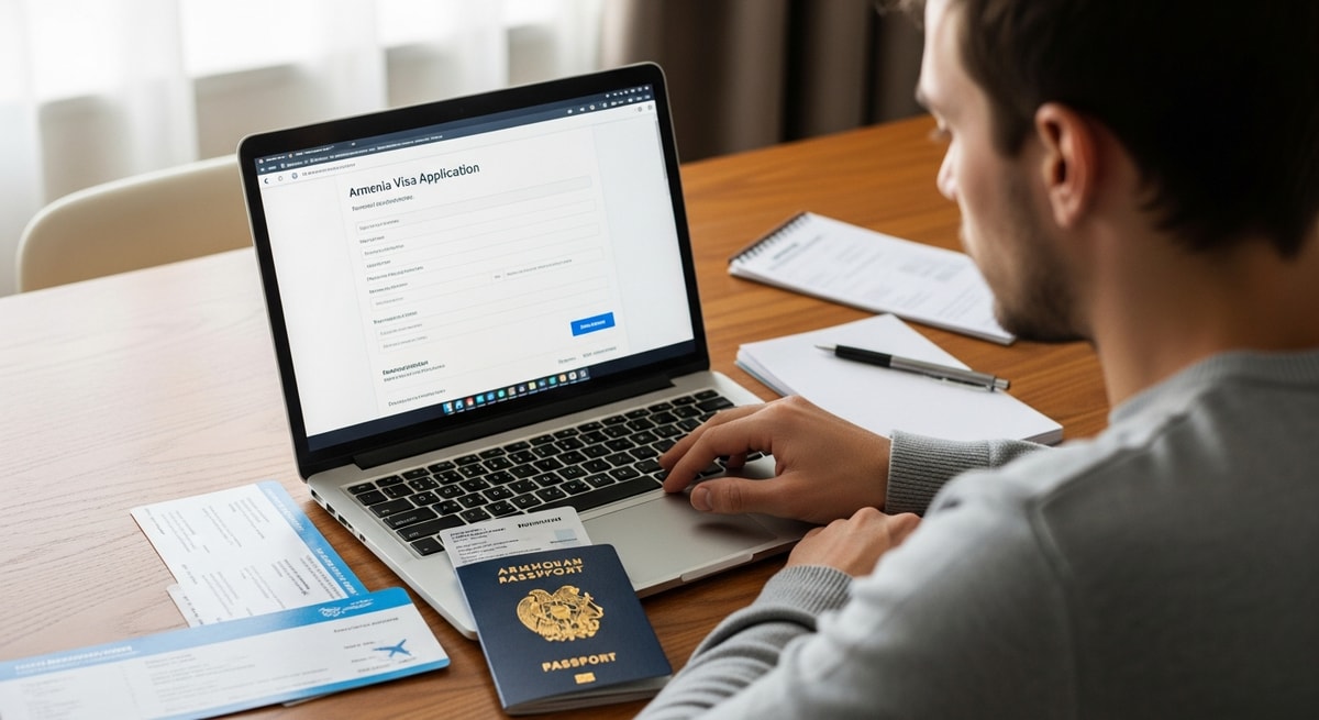 Applying for a Armenia visa online