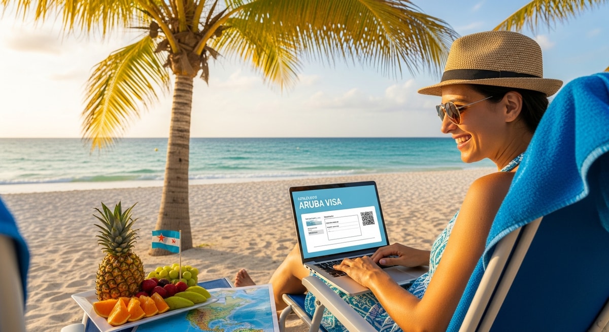 Applying for a Aruba visa online
