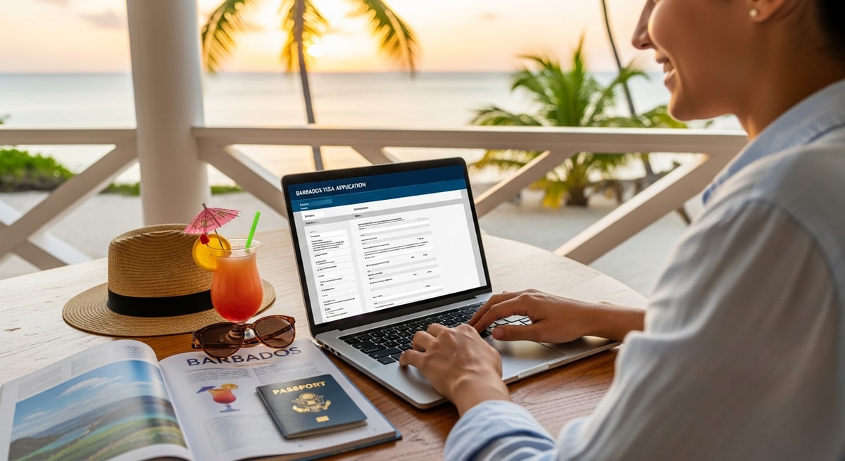 Applying for a Barbados visa online