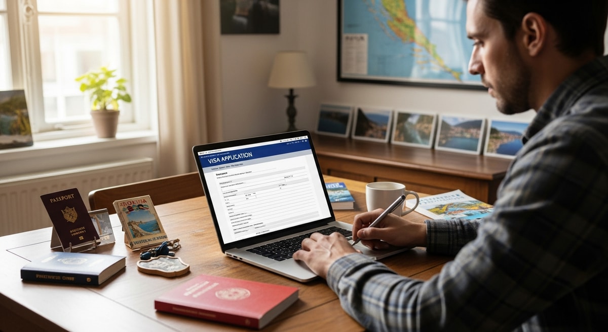 Applying for a Croatia visa online