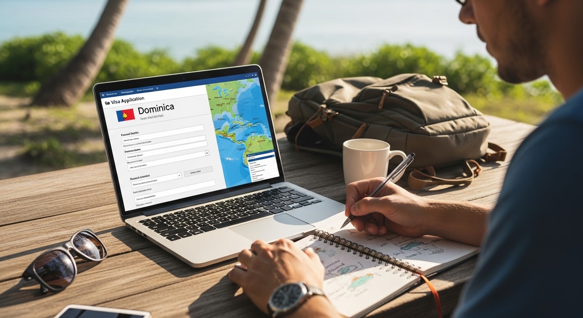 Applying for a Dominica visa online