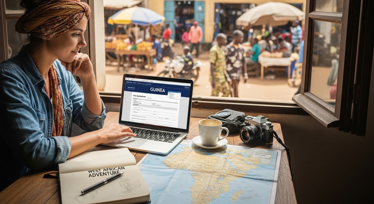 Applying for a Guinea visa online