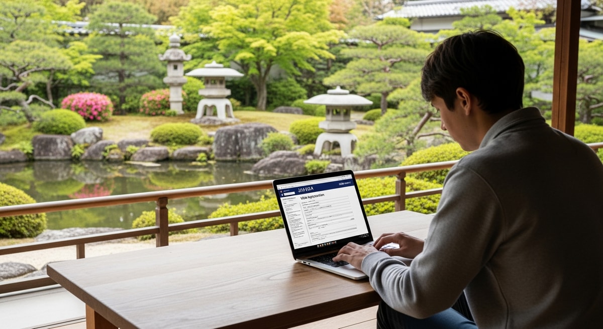 Applying for a Japan visa online