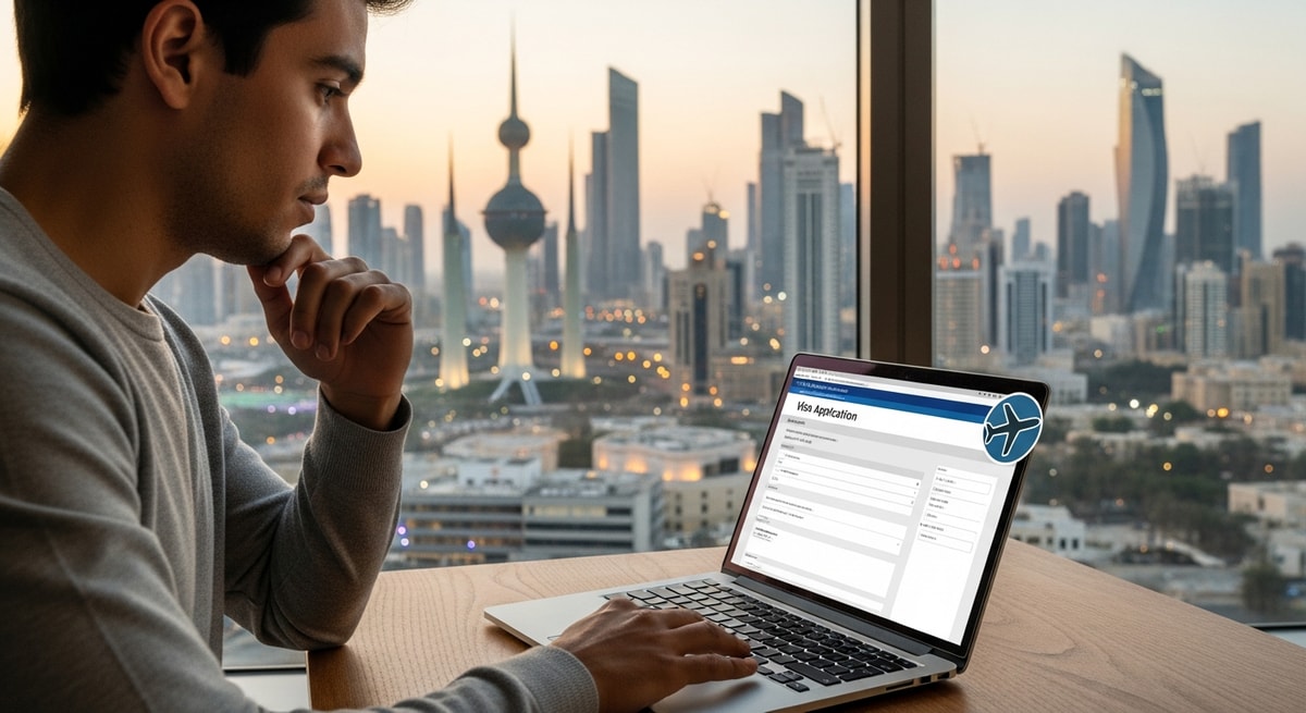 Applying for a Kuwait visa online