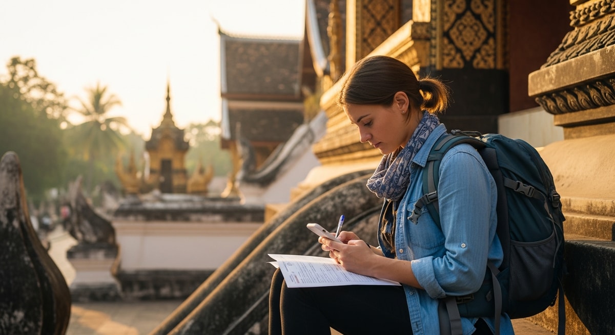 Applying for a Lao People's Democratic Republic visa online