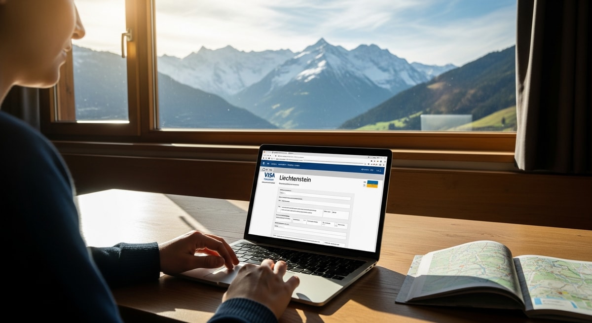 Applying for a Liechtenstein visa online