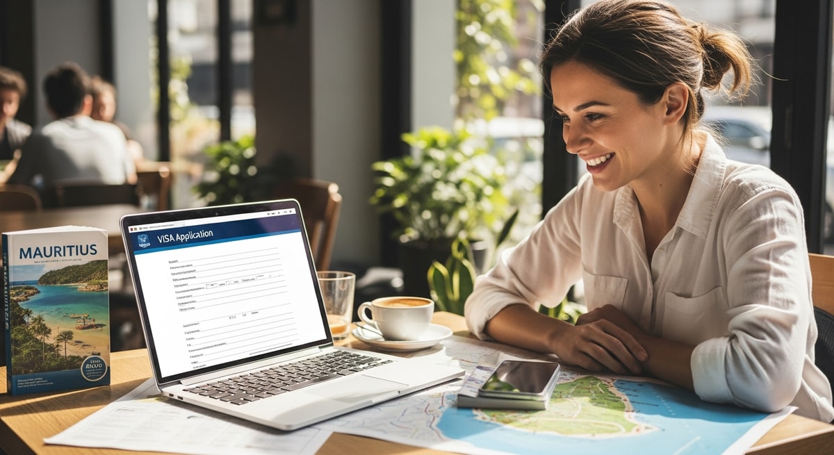 Applying for a Mauritius visa online