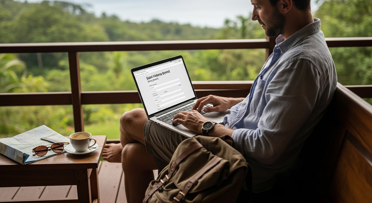Applying for a Saint Helena visa online