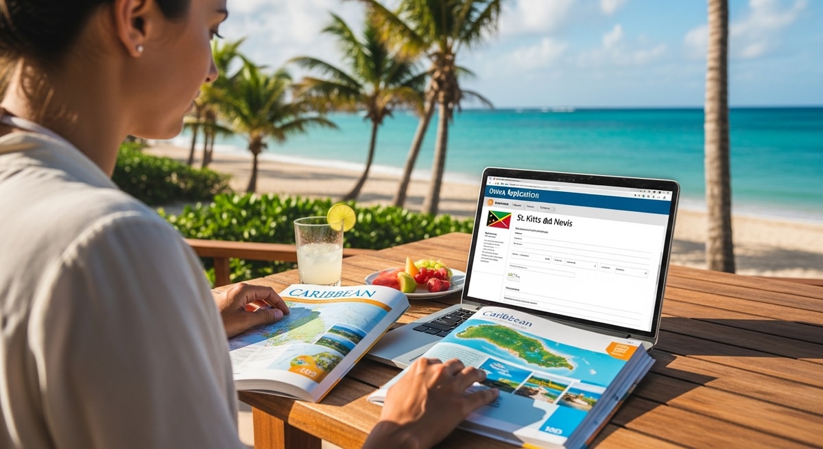 Applying for a Saint Kitts and Nevis visa online
