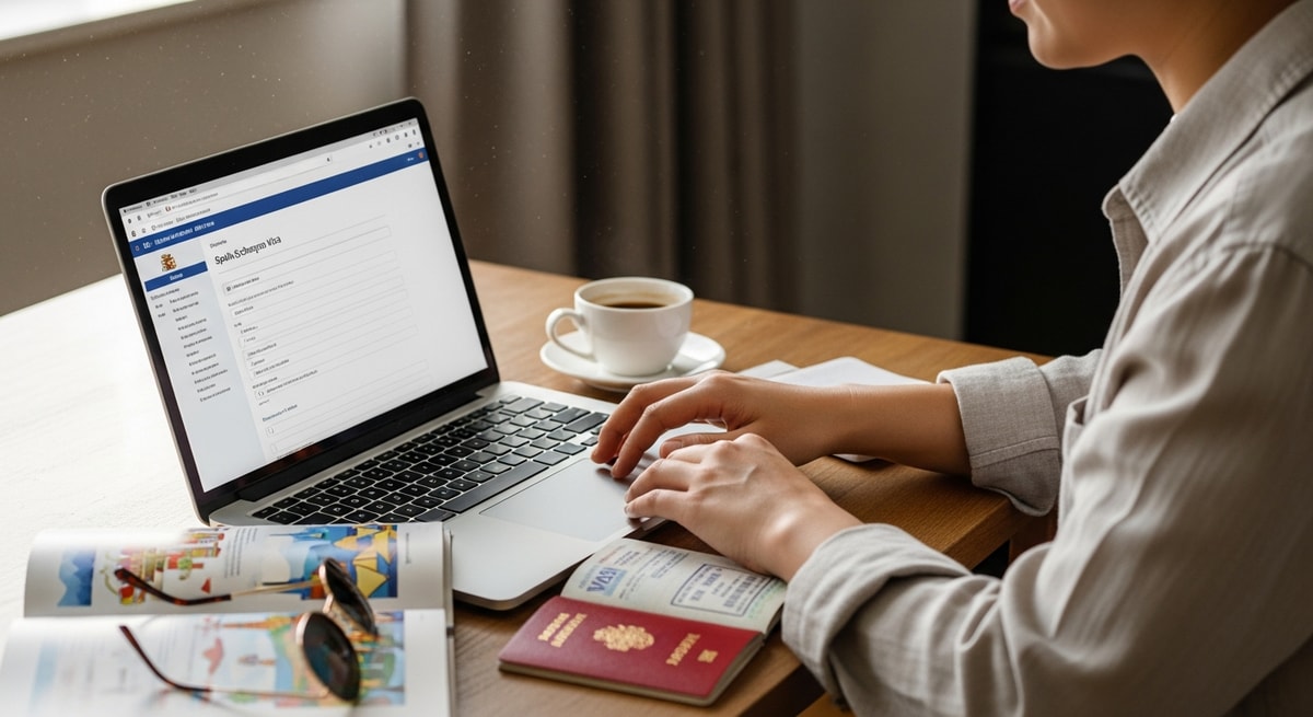 Applying for a Spain visa online