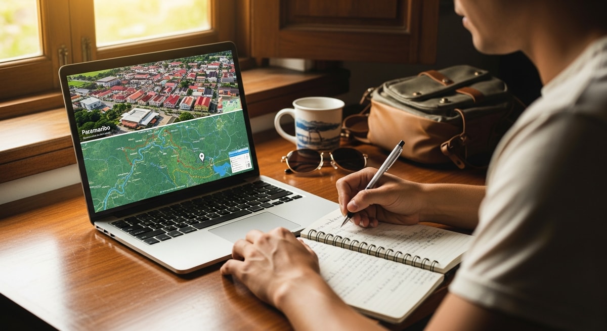 Applying for a Suriname visa online