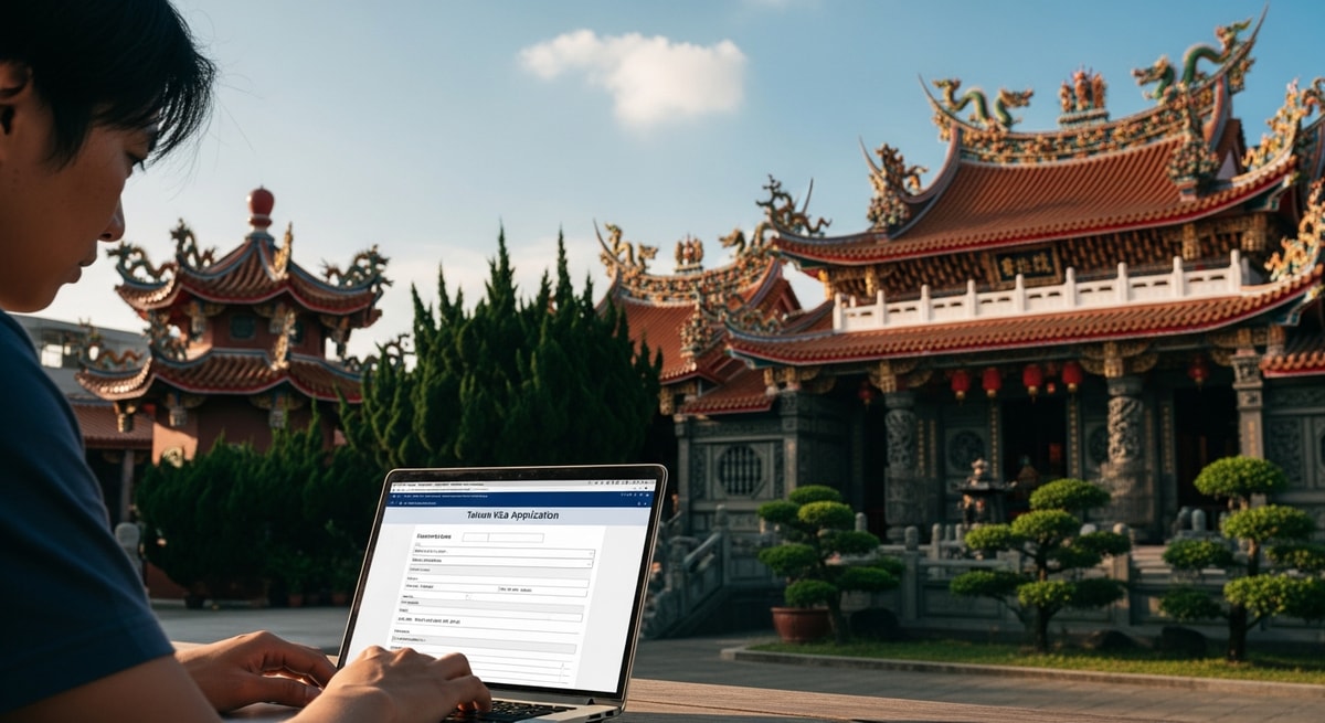 Applying for a Taiwan, Province of China visa online