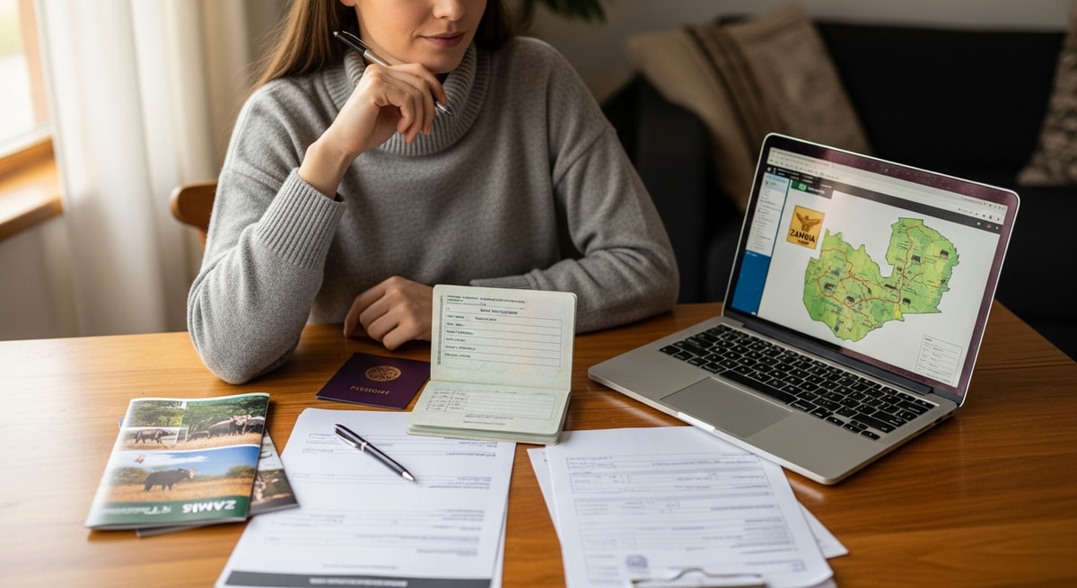 Applying for a Zambia visa online