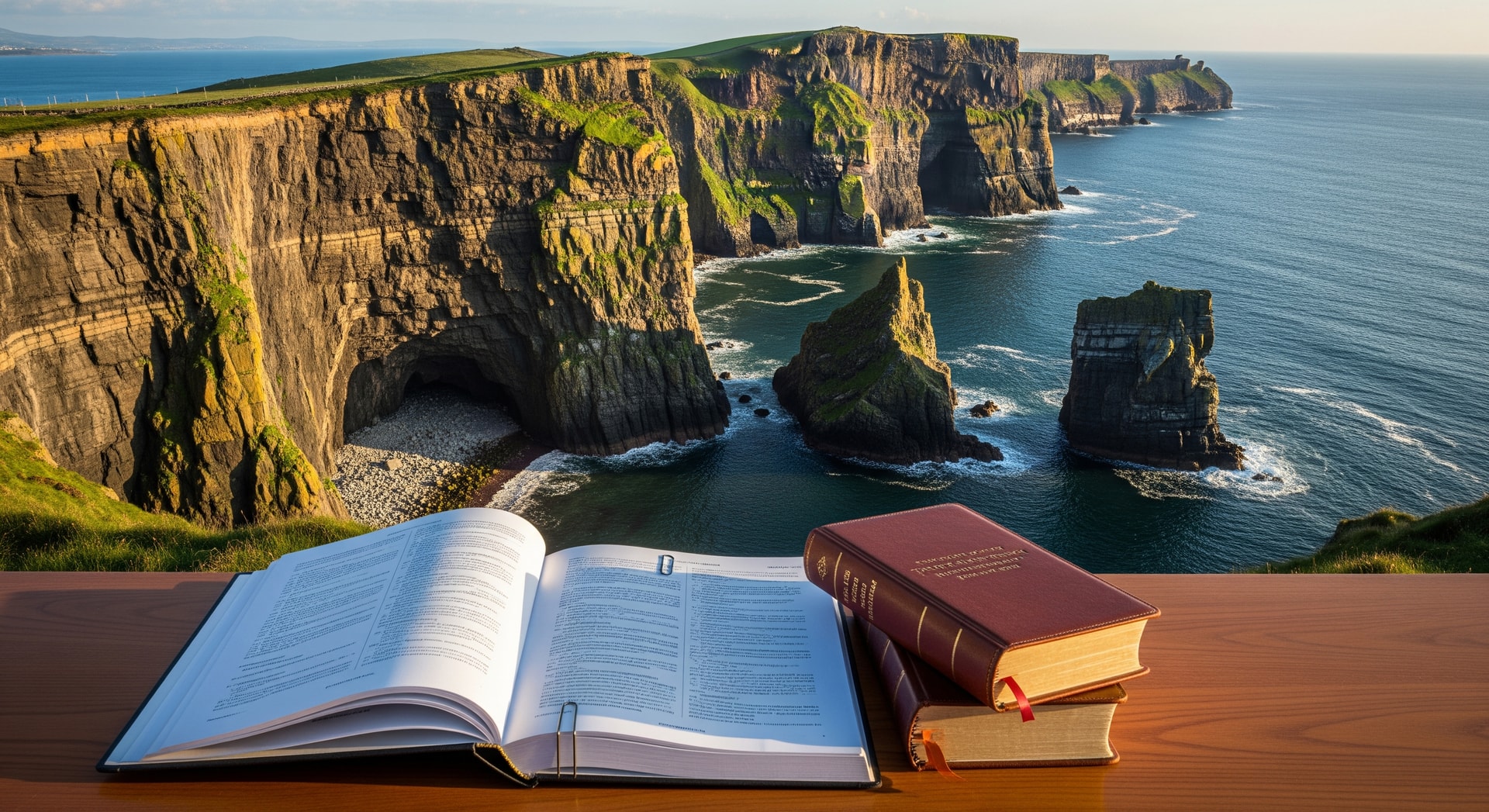Isle of Man coastline with dramatic cliffs representing this British Crown Dependency and self-governing offshore financial centre in the Irish Sea