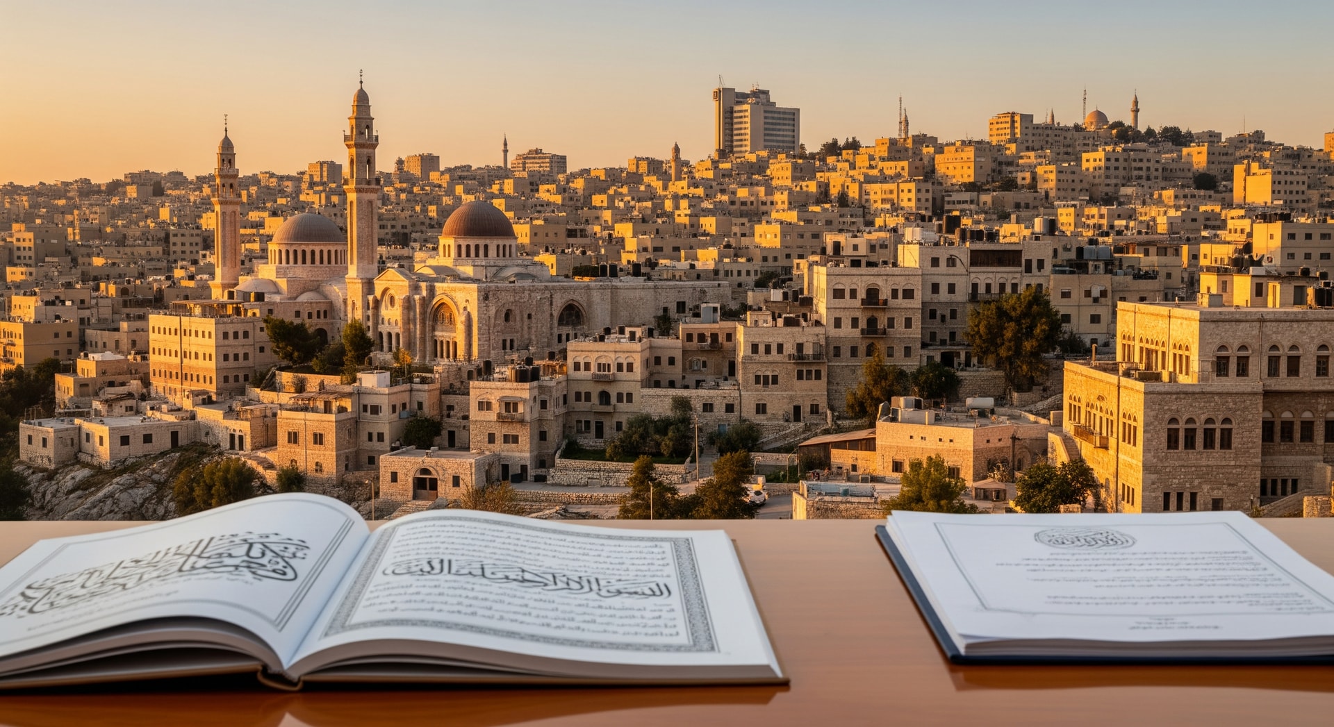Amman cityscape with historic architecture representing Jordan's administrative and cultural landscape