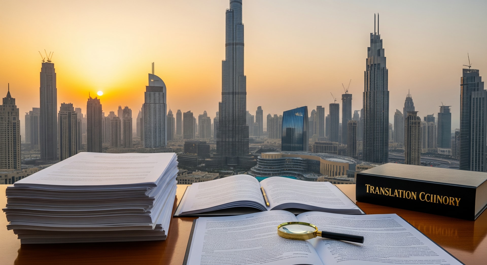 Dubai skyline with Burj Khalifa and modern architecture representing the UAE's dynamic institutional landscape