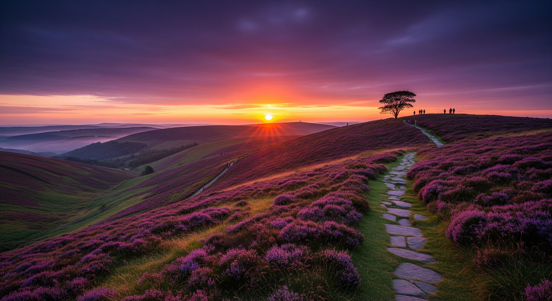 Visitors exploring the Yorkshire moors, boosted by interest after the Wuthering Heights film release